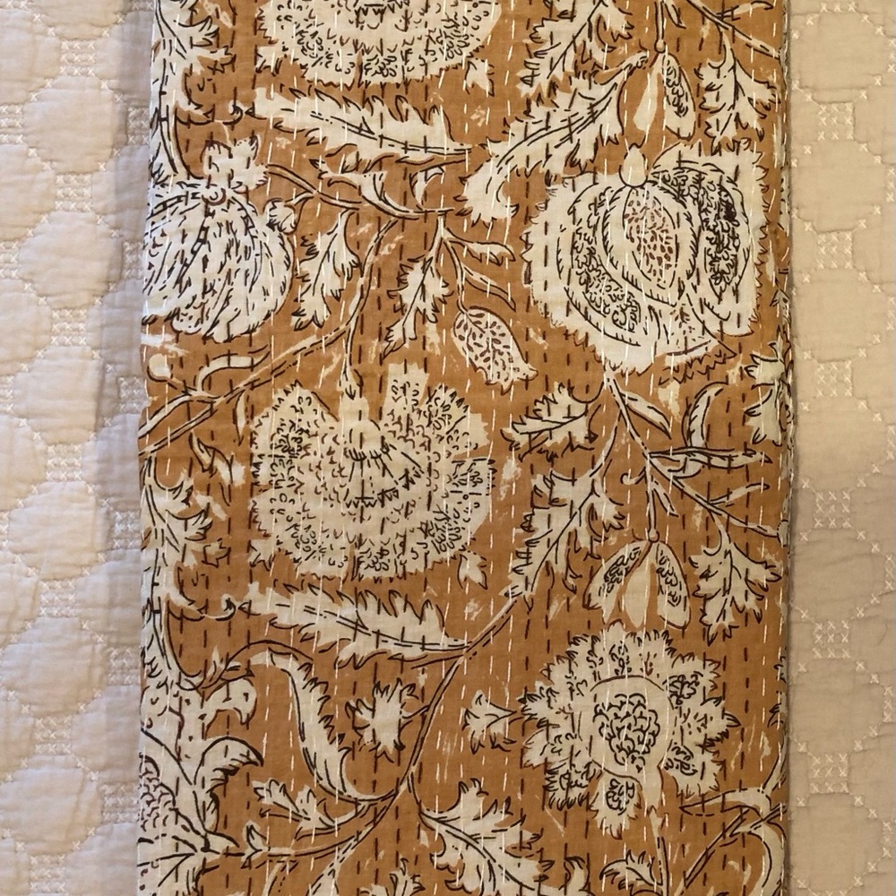 New Floral Kantha Quilt